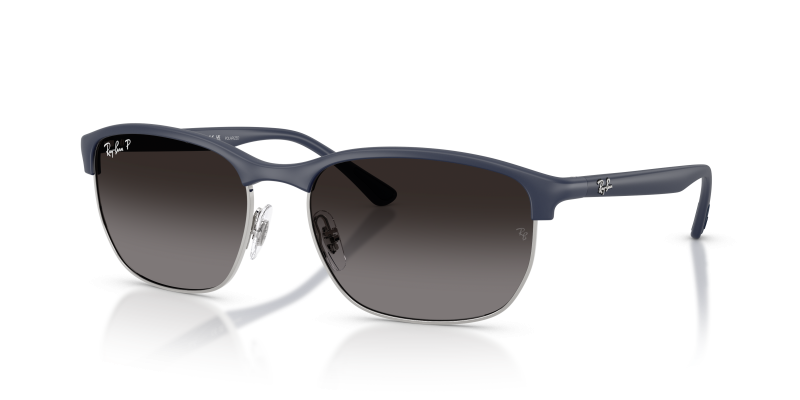 แว่นกันแดด Rayban RB4469-6331T3 Sand Dark Blue Grey Gradient Polarized แว่นกันแดด Rayban RB4469-6331T3 มุมเฉียง สีน้ำเงินเข้มทราย สำหรับผู้ใช้ทุกเพศ