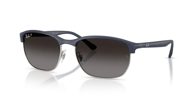 แว่นกันแดด Rayban RB4469-6331T3 มุมเฉียง สีน้ำเงินเข้มทราย สำหรับผู้ใช้ทุกเพศ