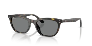 แว่นกันแดด Rayban RB4474D-710/87 มุมเฉียง สีฮาวานา สำหรับผู้ใช้ทุกเพศ
