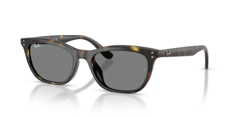 แว่นกันแดด Rayban RB4474D-710/87 Havana Dark Grey แว่นกันแดด Rayban RB4474D-710/87 มุมเฉียง สีฮาวานา สำหรับผู้ใช้ทุกเพศ