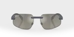 แว่นกันแดด Rayban RB4475CH-63315J Sand Dark Blue Grey Gradient Polarized แว่นกันแดด Rayban RB4475CH-63315J ด้านหน้า