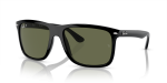 แว่นกันแดด Rayban RB4547F-601/58 มุมเฉียง สีดำ สำหรับผู้ใช้ทุกเพศ