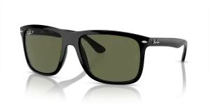แว่นกันแดด Rayban RB4547F-601/58 มุมเฉียง สีดำ สำหรับผู้ใช้ทุกเพศ