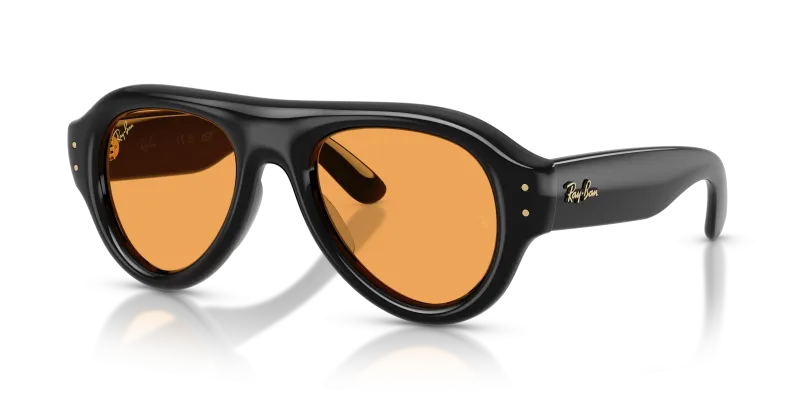 แว่นกันแดด Rayban RB4925-601/7 Black Orange แว่นกันแดด Rayban RB4925-601/7 มุมเฉียง สีดำ สำหรับผู้ใช้ทุกเพศ