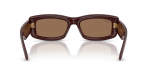 แว่นกันแดด Rayban RB4944-687773 Transparent Brown Dark Brown แว่นกันแดด Rayban RB4944-687773 ขาแว่นด้านใน