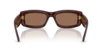 แว่นกันแดด Rayban RB4944-687773 Transparent Brown Dark Brown แว่นกันแดด Rayban RB4944-687773 ขาแว่นด้านใน