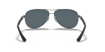 แว่นกันแดด Rayban Carbon Fibre RB8313-004/K6 Gunmetal Blue Mirror Silver แว่นกันแดด Rayban RB8313-004/K6 ขาแว่นด้านใน