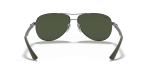 แว่นกันแดด Rayban Carbon Fibre RB8313-004/N5 Gunmetal G-15 Green Polarized แว่นกันแดด Rayban RB8313-004/N5 ขาแว่นด้านใน