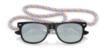 แว่นกันแดด Rayban RJ9052SF-7028Y4 close-up ด้านหน้า