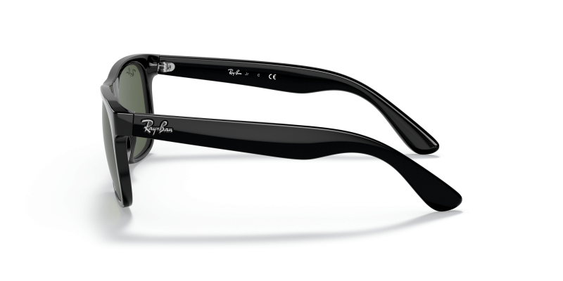 แว่นกันแดด Rayban RJ9069S-100/71 มุมข้าง ขาแว่นสีดำ