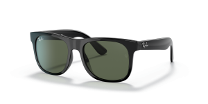แว่นกันแดด Rayban RJ9069S-100/71 มุมเฉียง สีดำ สำหรับเด็กผู้ชาย