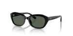 แว่นกันแดด Rayban RJ9081S-100/71 มุมเฉียง สีดำ สำหรับเด็กผู้หญิง
