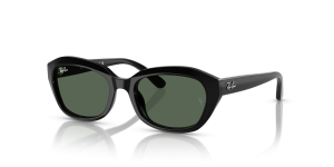 แว่นกันแดด Rayban RJ9081S-100/71 มุมเฉียง สีดำ สำหรับเด็กผู้หญิง