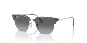 แว่นกันแดด Rayban RJ9116S-7134T3 มุมเฉียง สีน้ำเงินโอปอล์เฉดเงิน สำหรับเด็กทุกเพศ