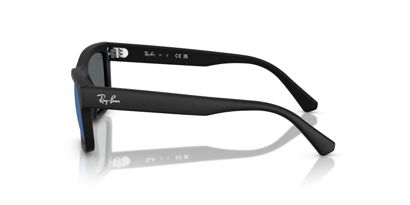 แว่นกันแดด Rayban RJ9196S-100S55 มุมข้าง ขาแว่นสีดำด้าน