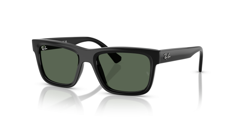 แว่นกันแดด Rayban RJ9196S-100/71 Black Dark Green แว่นกันแดด Rayban RJ9196S-100/71 มุมเฉียง สีดำ สำหรับเด็กทุกเพศ