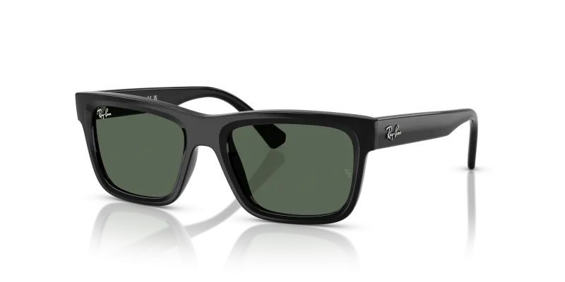 แว่นกันแดด Rayban RJ9196S-100/71 มุมเฉียง สีดำ สำหรับเด็กทุกเพศ