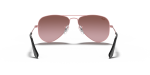แว่นกันแดด Rayban Junior Aviator RJ9506S-211/7E Pink แว่นกันแดด Rayban RJ9506S-211/7E ขาแว่นด้านใน