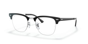 แว่นสายตา Rayban RX3716VM-2861 มุมเฉียง สีดำพื้นเงิน สำหรับผู้ใช้ทุกเพศ