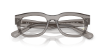 กรอบแว่นสายตา Rayban RX5528M-F704 Transparent Grey แว่นสายตา Rayban RX5528M-F704 close-up ด้านหน้า