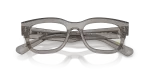 กรอบแว่นสายตา Rayban RX5528M-F704 Transparent Grey แว่นสายตา Rayban RX5528M-F704 close-up ด้านหน้า