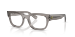 กรอบแว่นสายตา Rayban RX5528M-F704 Transparent Grey แว่นสายตา Rayban RX5528M-F704 มุมเฉียง สีเทาโปร่งใส สำหรับผู้ใช้ทุกเพศ