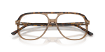 กรอบแว่นสายตา Rayban RX5698-8109 Havana On Transparent Brown แว่นสายตา Rayban RX5698-8109 close-up ด้านหน้า
