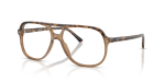 กรอบแว่นสายตา Rayban RX5698-8109 Havana On Transparent Brown แว่นสายตา Rayban RX5698-8109 มุมเฉียง สี Havana & Brown สำหรับผู้ใช้ทุกเพศ