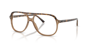 แว่นสายตา Rayban RX5698-8109 มุมเฉียง สี Havana & Brown สำหรับผู้ใช้ทุกเพศ