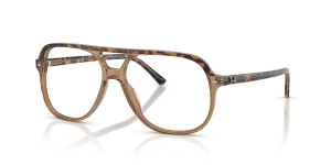 แว่นสายตา Rayban RX5698-8109 มุมเฉียง สี Havana & Brown สำหรับผู้ใช้ทุกเพศ