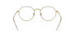 กรอบแว่นสายตา Rayban Jack RX6465-3086 Gold แว่นสายตา Rayban RX6465-3086 ขาแว่นด้านใน