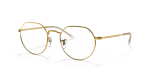 แว่นสายตา Rayban RX6465-3086 มุมเฉียง สีทอง สำหรับผู้ใช้ทุกเพศ
