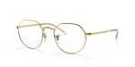 กรอบแว่นสายตา Rayban Jack RX6465-3086 Gold แว่นสายตา Rayban RX6465-3086 มุมเฉียง สีทอง สำหรับผู้ใช้ทุกเพศ