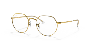 แว่นสายตา Rayban RX6465-3086 มุมเฉียง สีทอง สำหรับผู้ใช้ทุกเพศ