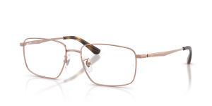 แว่นสายตา Rayban RX6524D-2943 มุมเฉียง สีทองแดง สำหรับผู้ใช้ทุกเพศ