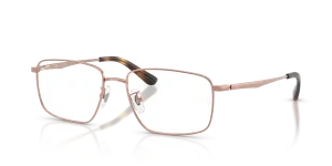 แว่นสายตา Rayban RX6524D-2943 มุมเฉียง สีทองแดง สำหรับผู้ใช้ทุกเพศ