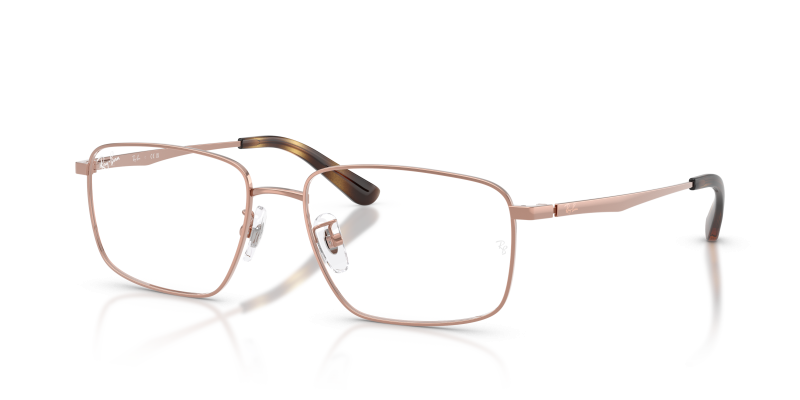 กรอบแว่นสายตา Rayban RX6524D-2943 Copper แว่นสายตา Rayban RX6524D-2943 มุมเฉียง สีทองแดง สำหรับผู้ใช้ทุกเพศ