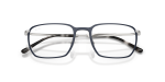 กรอบแว่นสายตา Rayban RX6549-3016 Matte Blue On Silver แว่นสายตา Rayban RX6549-3016 close-up ด้านหน้า