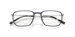 กรอบแว่นสายตา Rayban RX6549-3016 Matte Blue On Silver แว่นสายตา Rayban RX6549-3016 close-up ด้านหน้า