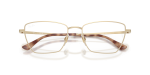 กรอบแว่นสายตา Rayban RX6552-2993 Pale Gold แว่นสายตา Rayban RX6552-2993 close-up ด้านหน้า
