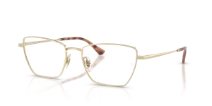 แว่นสายตา Rayban RX6552-2993 มุมเฉียง สีทองอ่อน สำหรับผู้ใช้ทุกเพศ