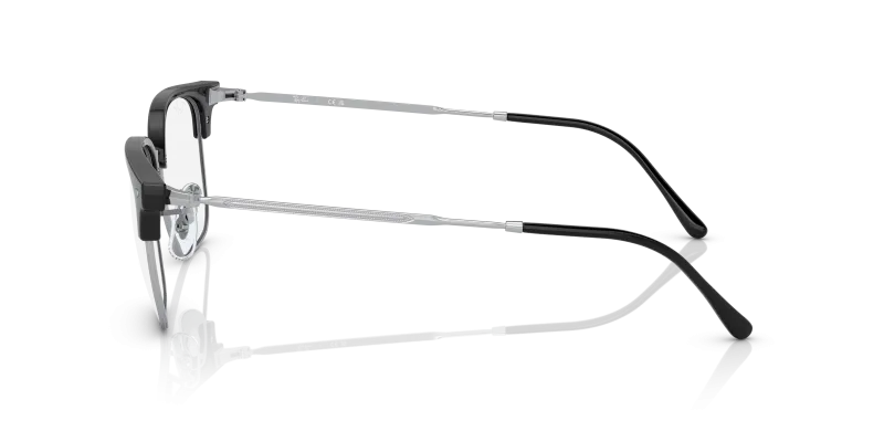 แว่นสายตา Rayban RX7216F-2000 มุมข้าง ขาแว่นสีเงิน