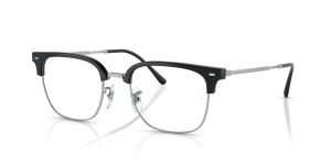 แว่นสายตา Rayban RX7216F-2000 มุมเฉียง สีดำพื้นเงิน สำหรับผู้ใช้ทุกเพศ