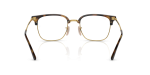 กรอบแว่นสายตา Rayban New Clubmaster RX7216F-2012 Havana On Arista แว่นสายตา Rayban RX7216F-2012 ขาแว่นด้านใน