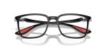 กรอบแว่นสายตา Rayban RX7240M-F601 Black แว่นสายตา Rayban RX7240M-F601 close-up ด้านหน้า