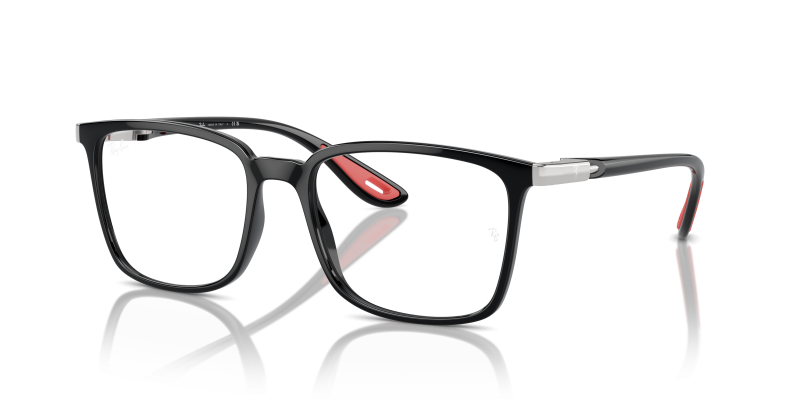 กรอบแว่นสายตา Rayban RX7240M-F601 Black แว่นสายตา Rayban RX7240M-F601 มุมเฉียง สีดำ สำหรับผู้ใช้ทุกเพศ