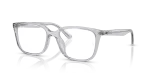 แว่นสายตา Rayban RX7248D-8411 มุมเฉียง สีเทาอ่อนโปร่งใส สำหรับผู้ใช้ทุกเพศ