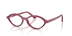 แว่นสายตา Rayban RX7265-8492 มุมเฉียง สีฮาวานาม่วง สำหรับผู้ใช้ทุกเพศ