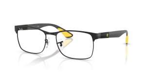 แว่นสายตา Rayban RX8425M-F120 มุมเฉียง สีดำ สำหรับผู้ใช้ทุกเพศ
