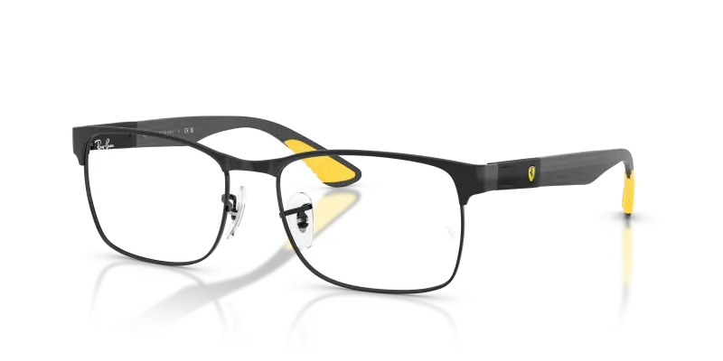 แว่นสายตา Rayban RX8425M-F120 มุมเฉียง สีดำ สำหรับผู้ใช้ทุกเพศ